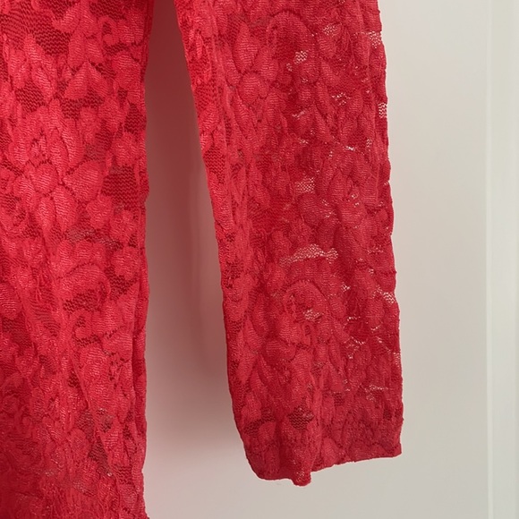 NWOT Long sleeve lace top - Picture 5 of 7